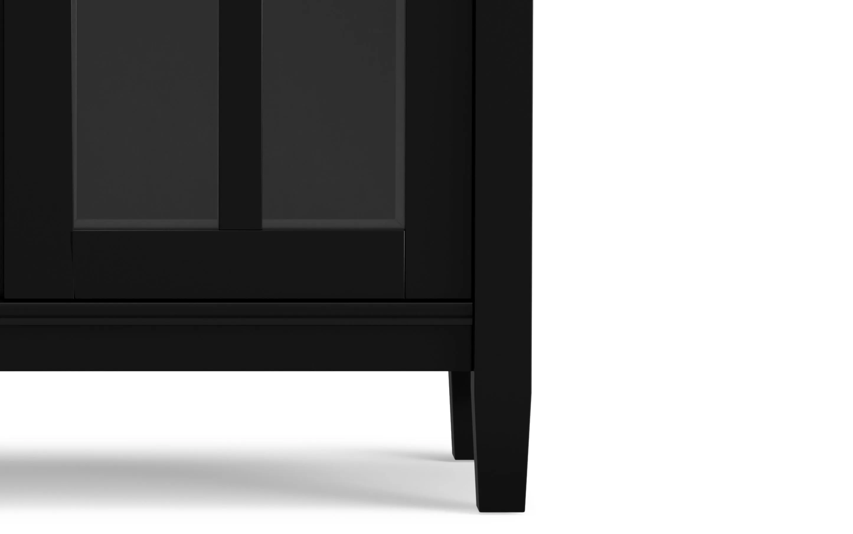 Warm Shaker Low Storage Cabinet