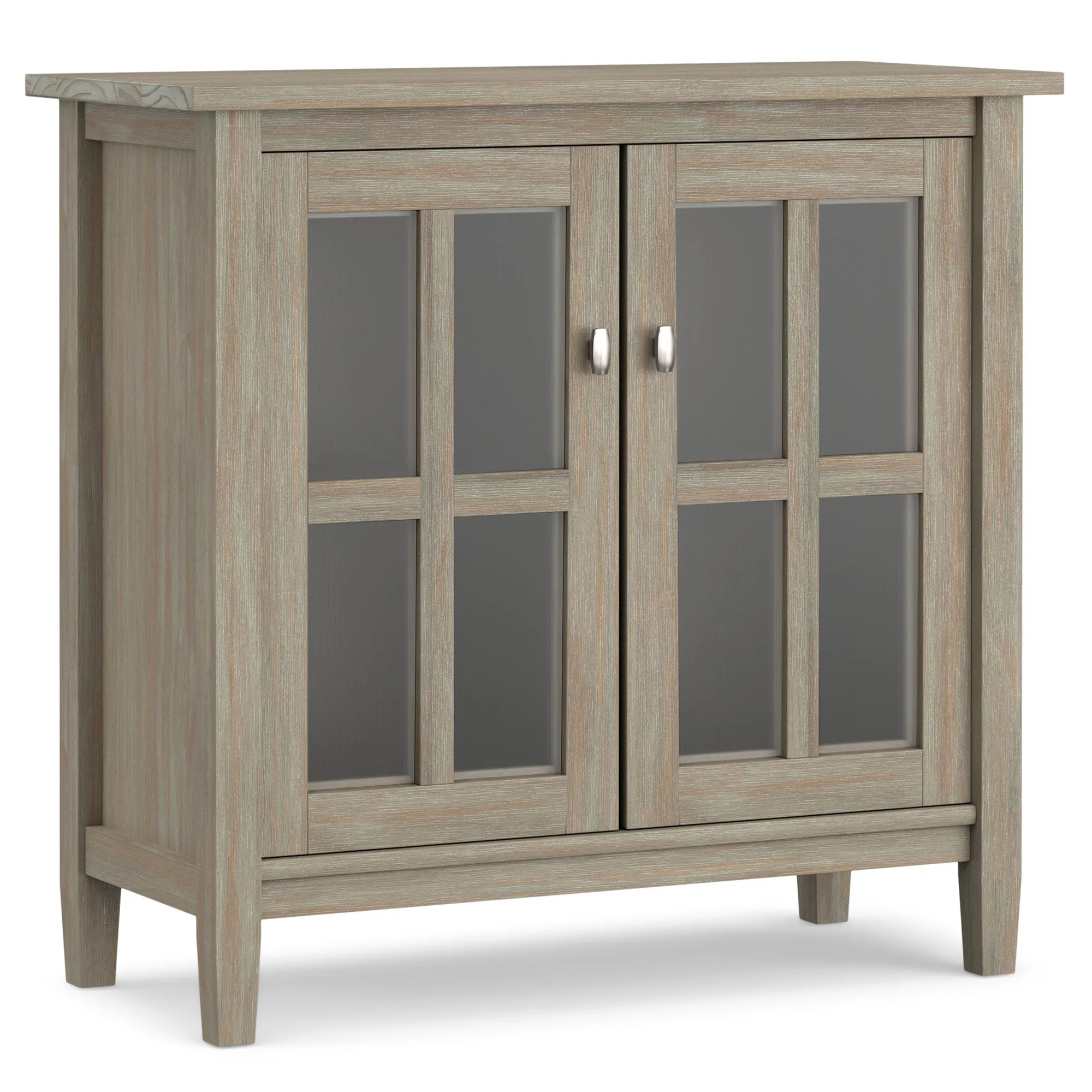 Warm Shaker Low Storage Cabinet