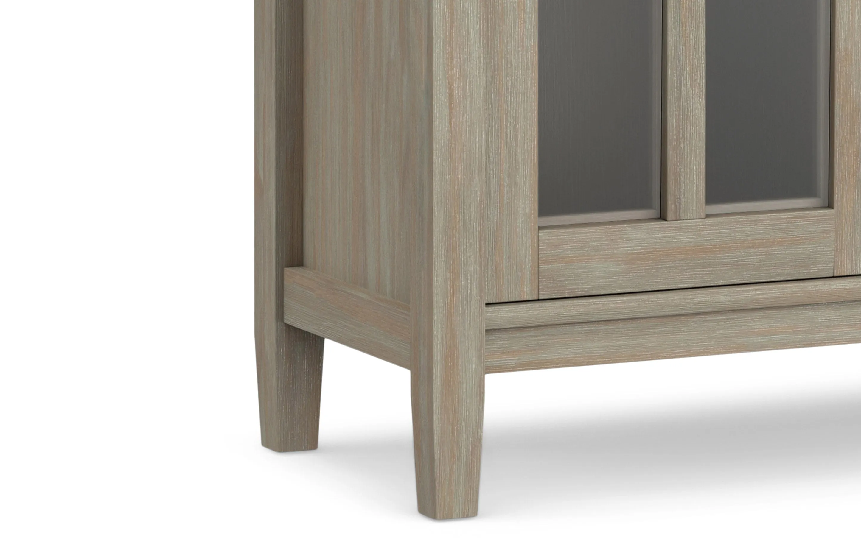 Warm Shaker Low Storage Cabinet