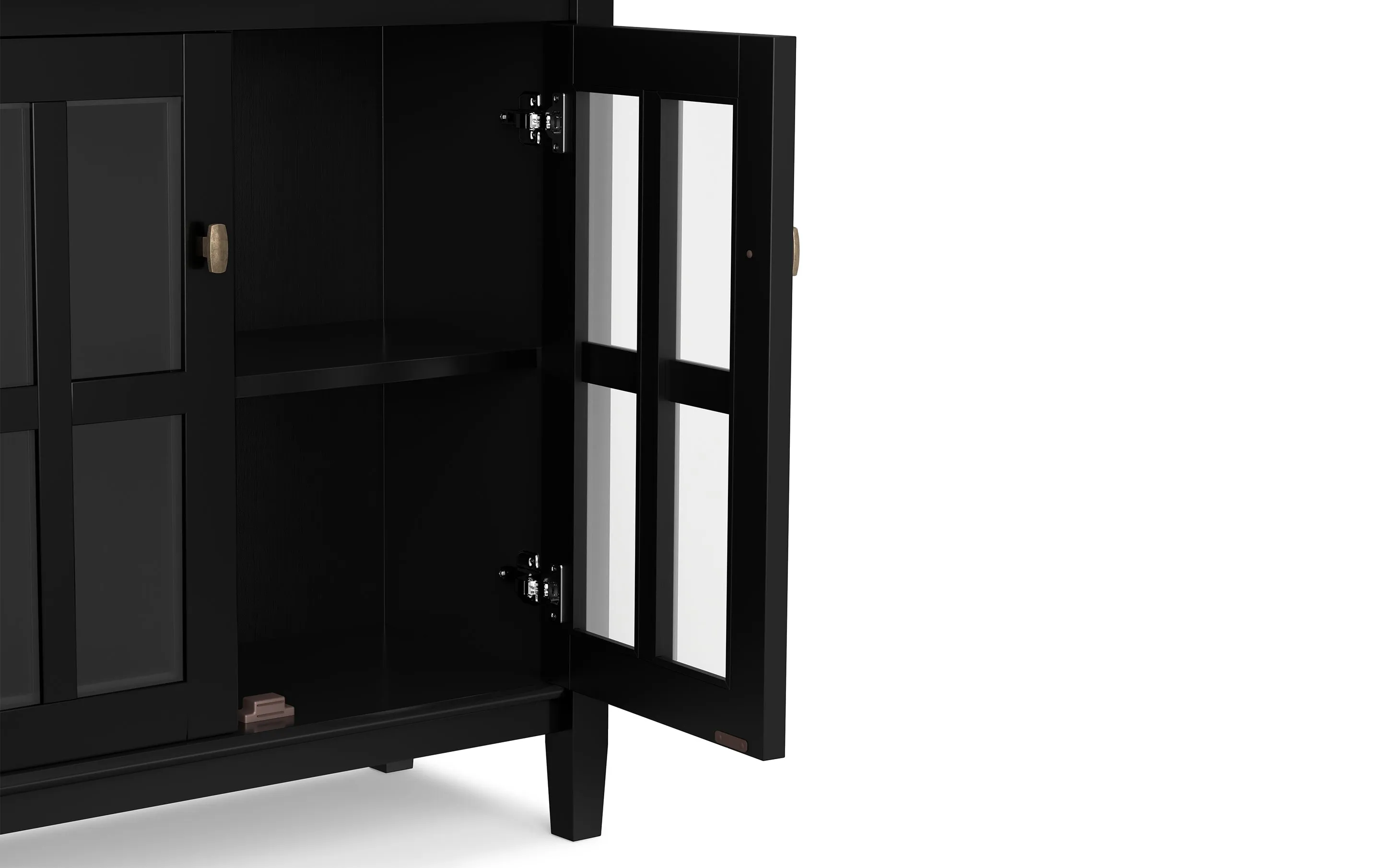Warm Shaker Low Storage Cabinet