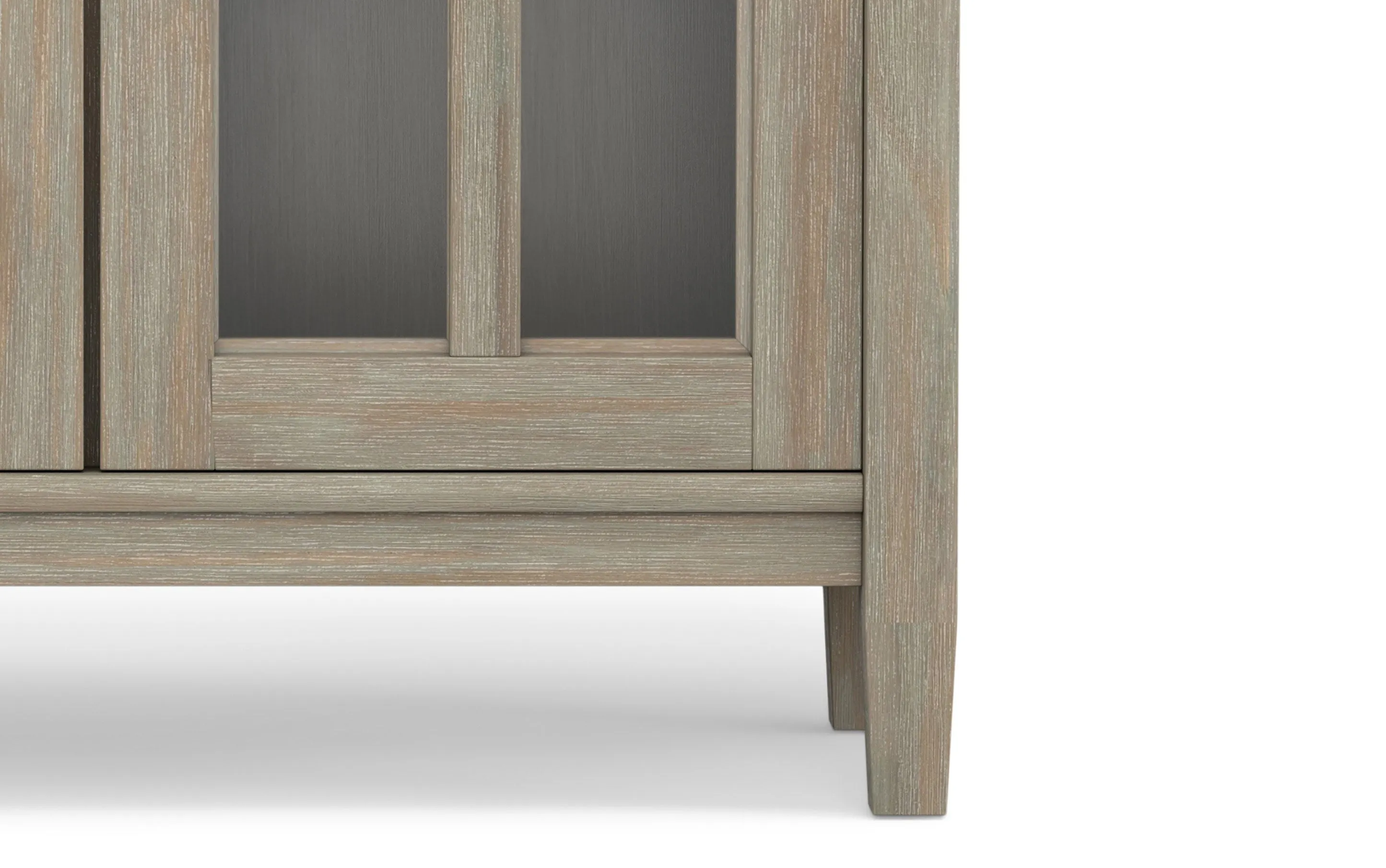 Warm Shaker Low Storage Cabinet