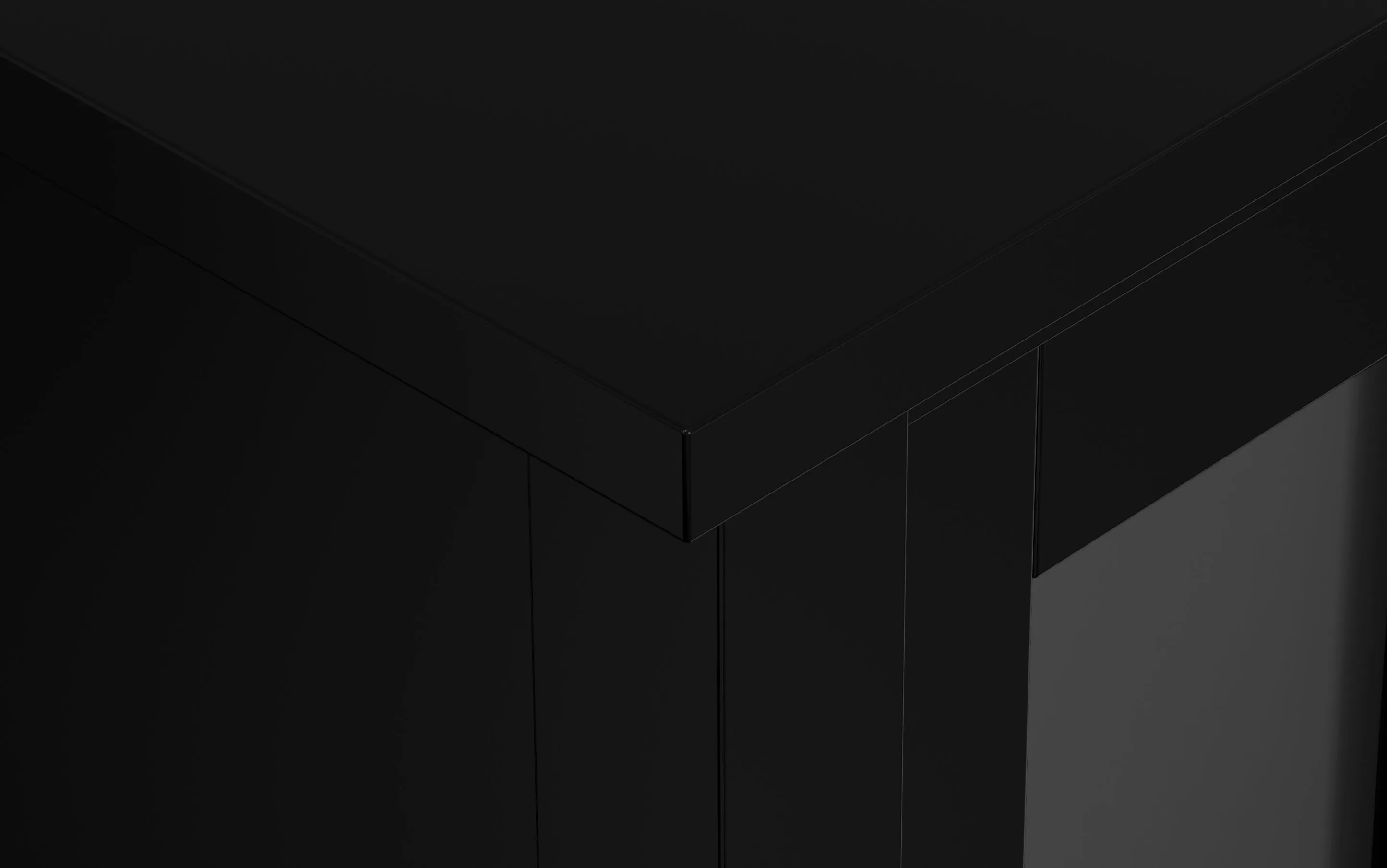 Warm Shaker Low Storage Cabinet