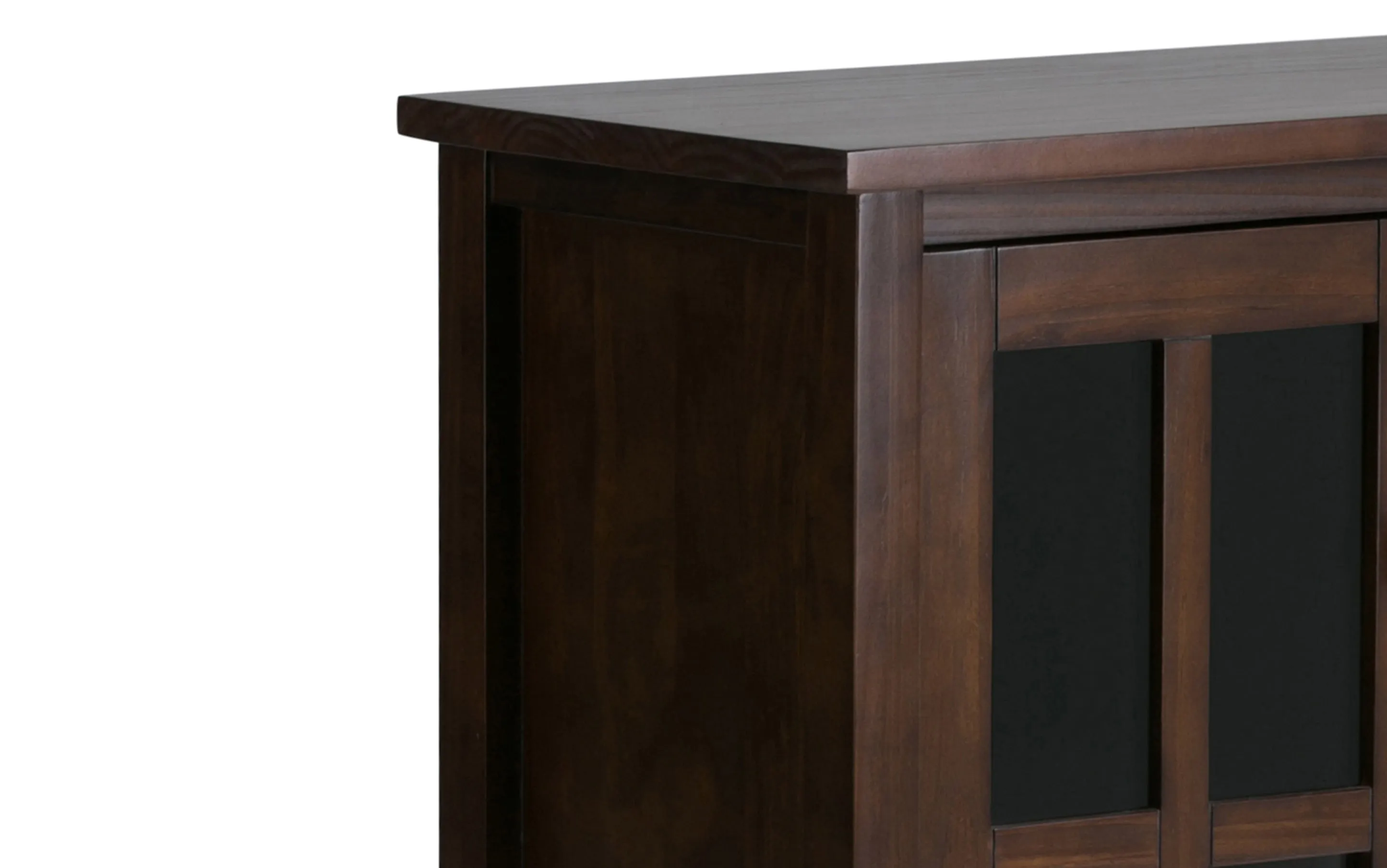 Warm Shaker Low Storage Cabinet