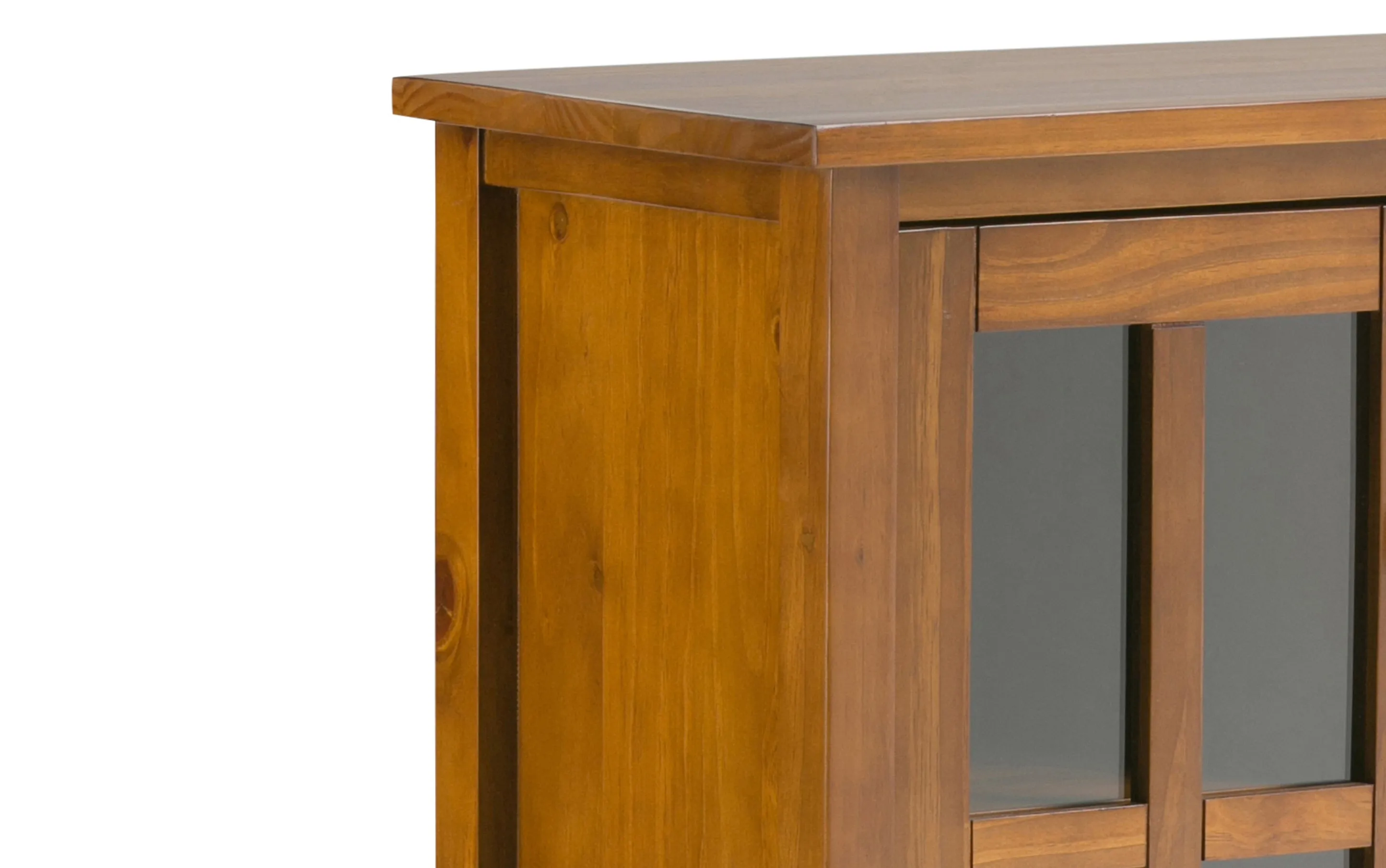Warm Shaker Low Storage Cabinet