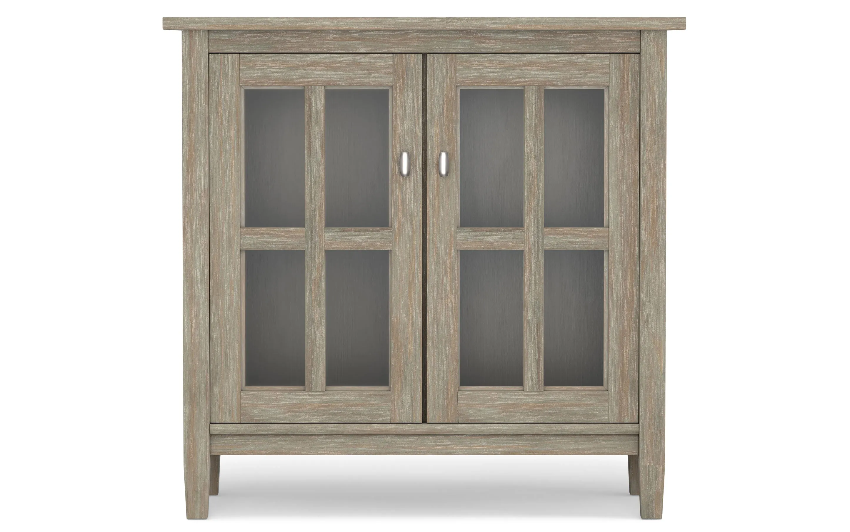 Warm Shaker Low Storage Cabinet