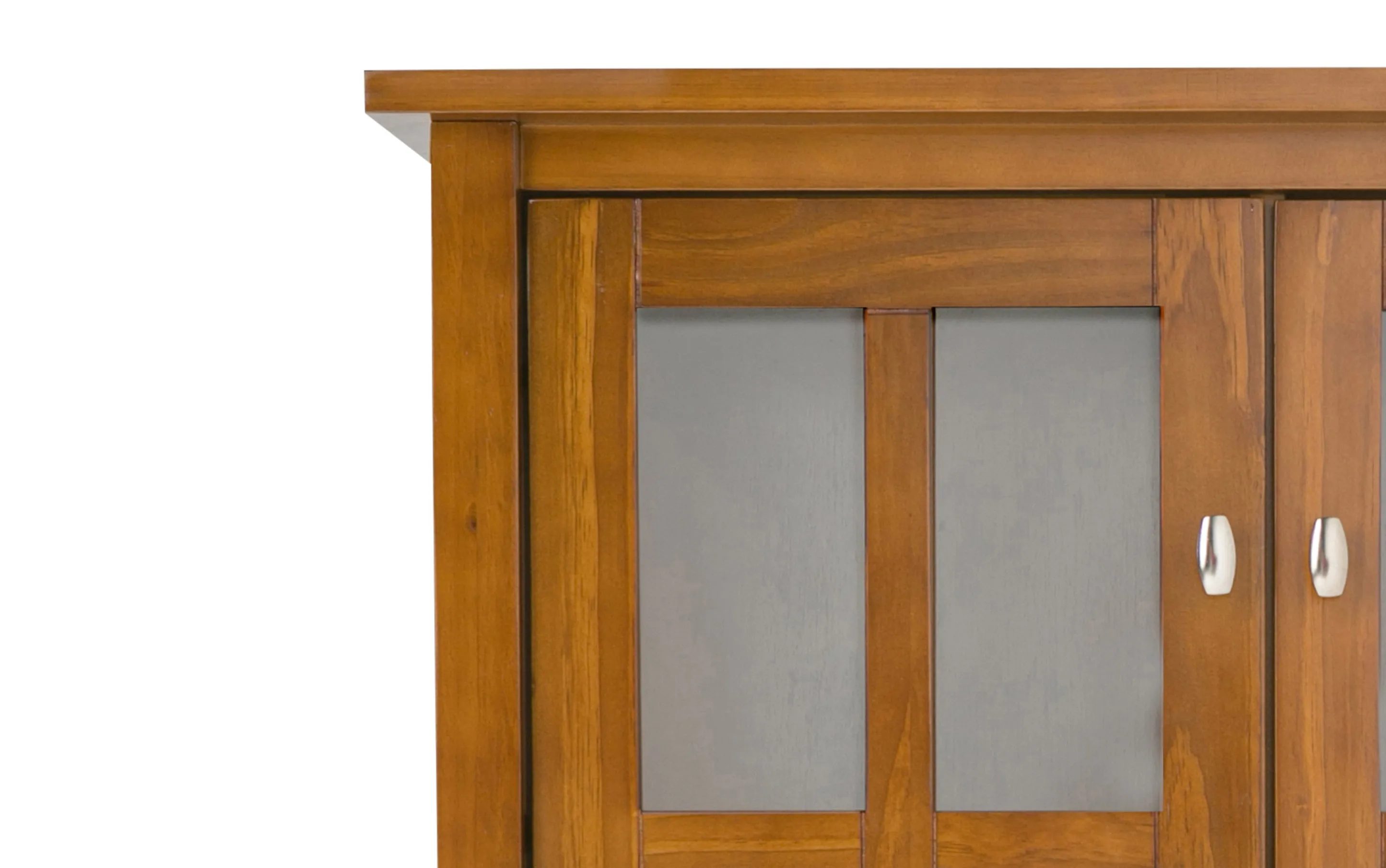 Warm Shaker Low Storage Cabinet
