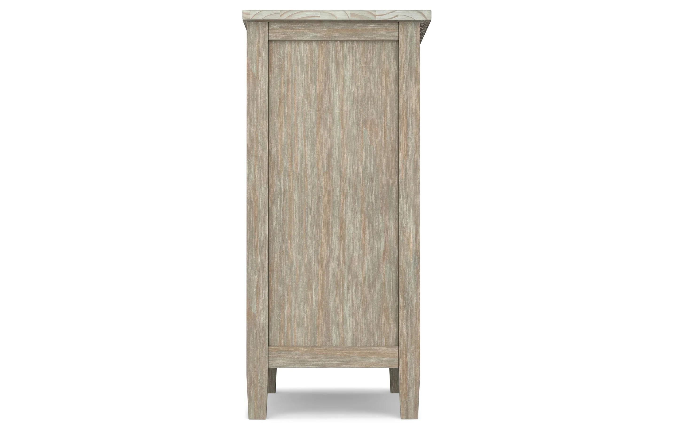 Warm Shaker Low Storage Cabinet