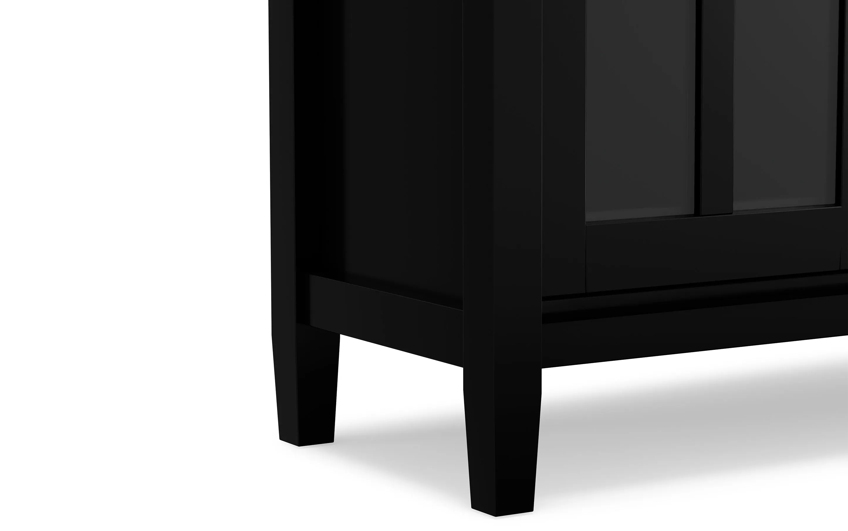Warm Shaker Low Storage Cabinet