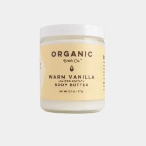 Warm Vanilla Organic Body Butter