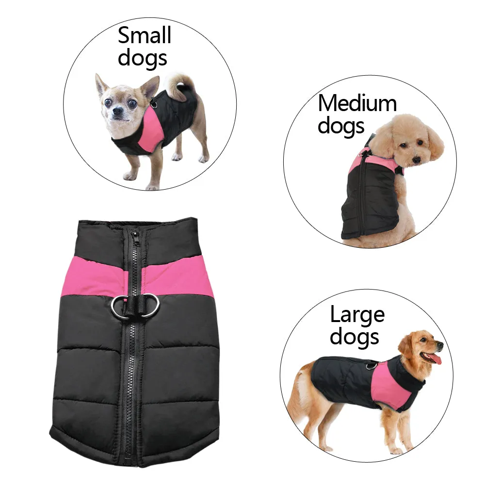 Warm Waterproof Dog Vest
