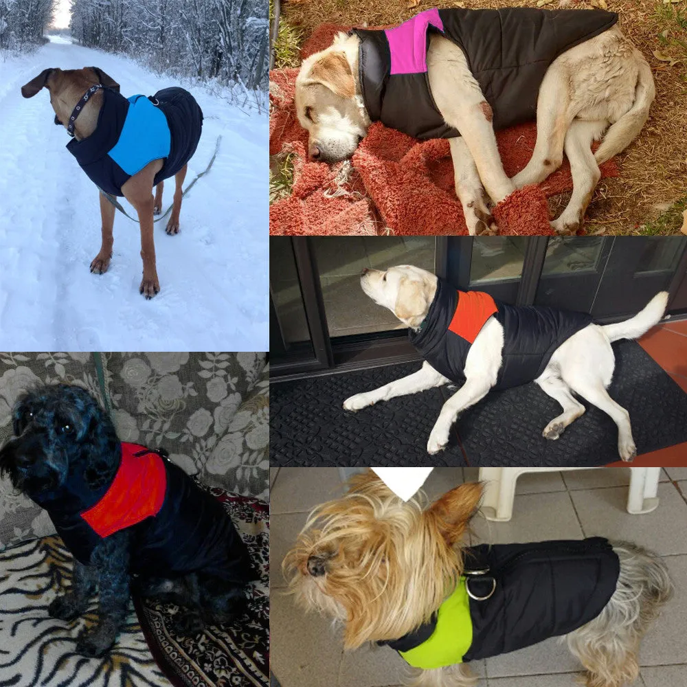 Warm Waterproof Dog Vest