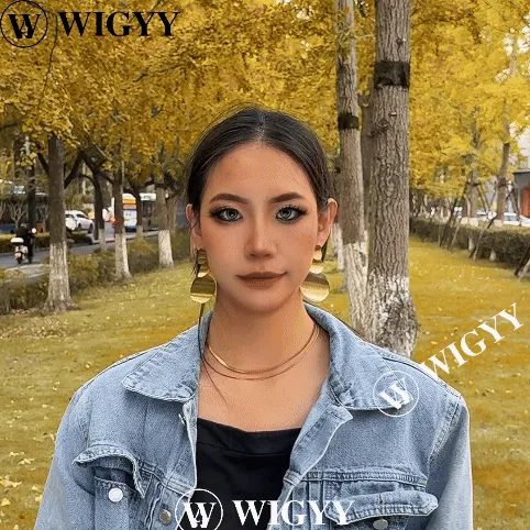 Wigyy  Ins Hot Hat Hair Extension Long Wavy Curly White Hat Wig