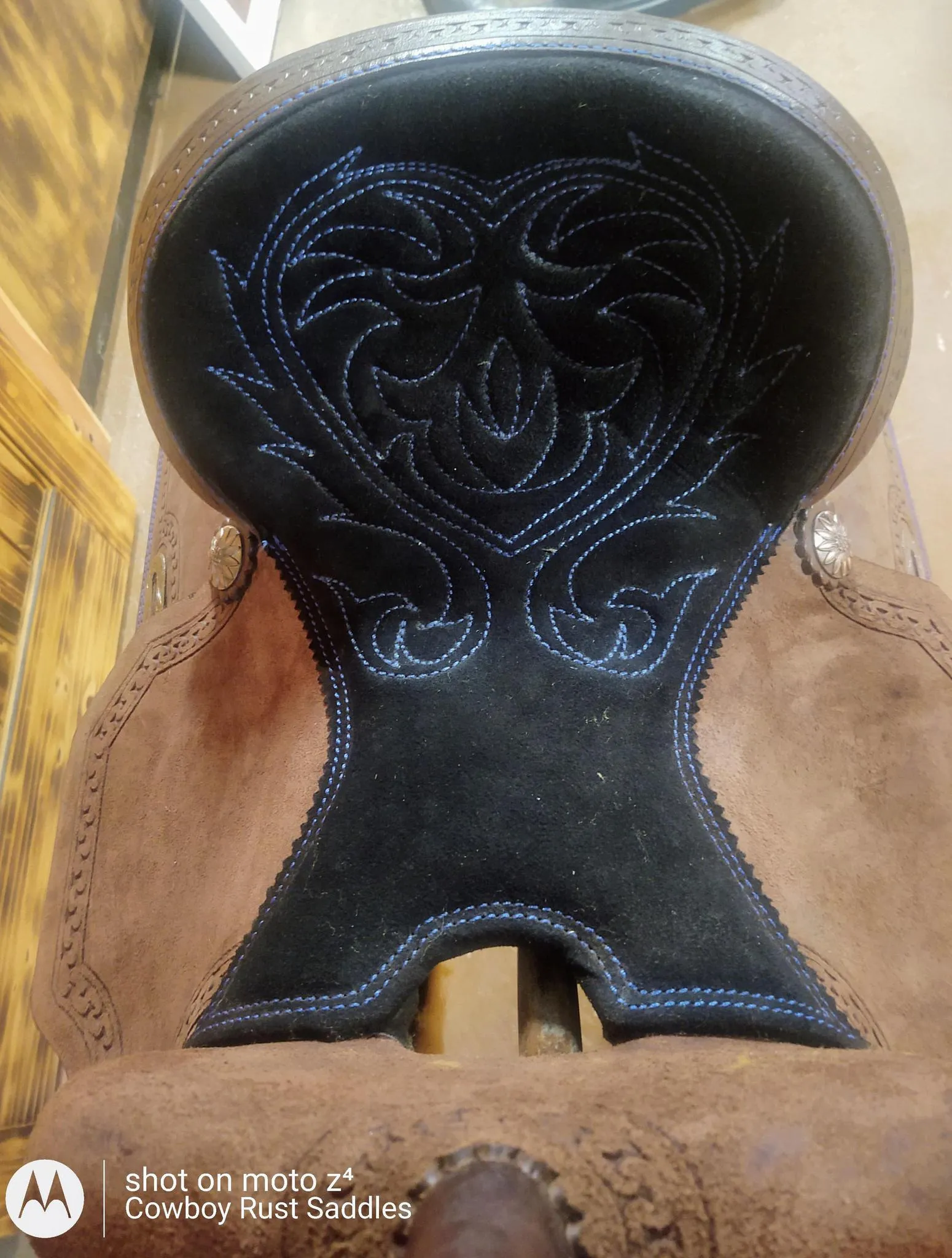 WILD O WEST BARREL SADDLE 15"