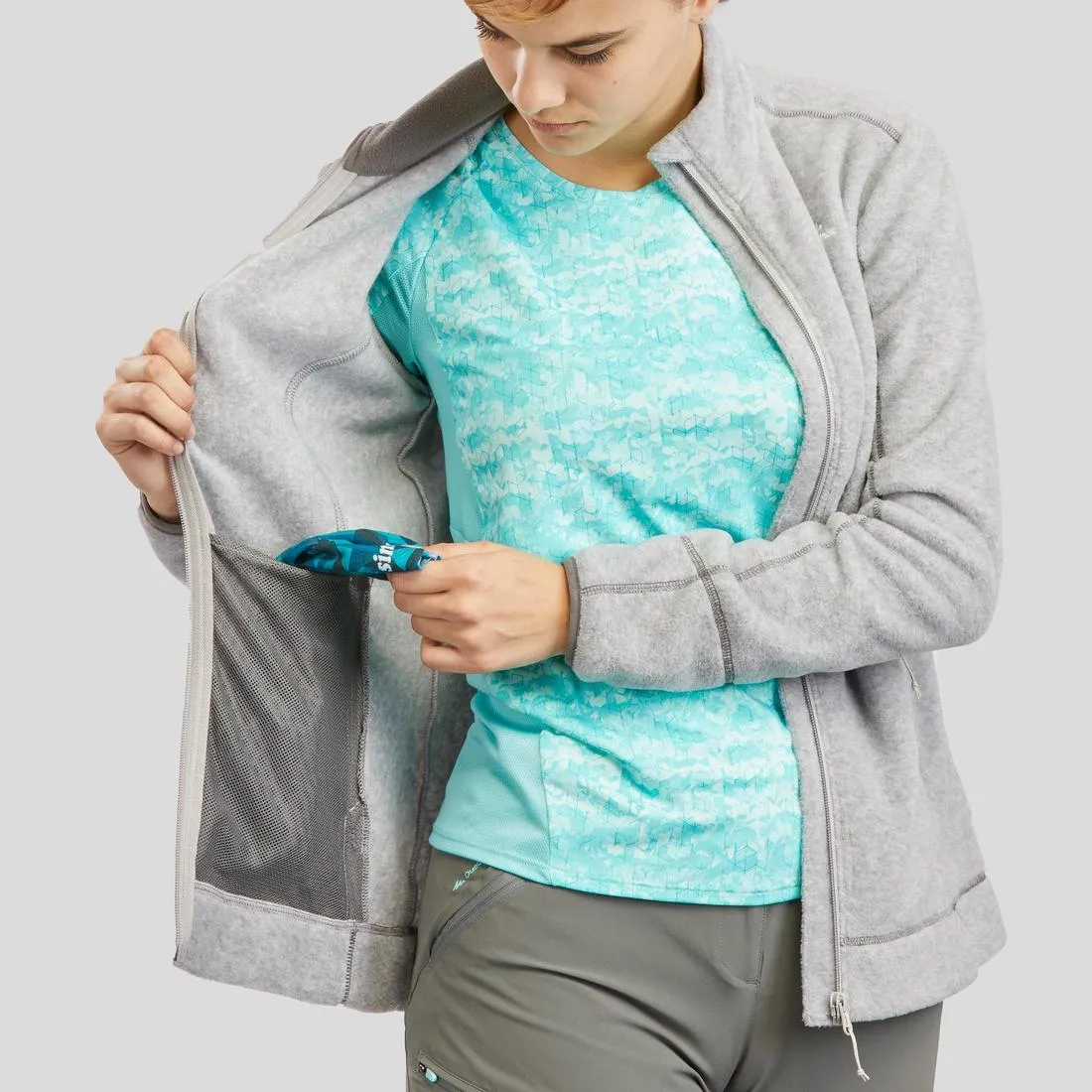 Women’s Hiking Fleece Jacket - MH100