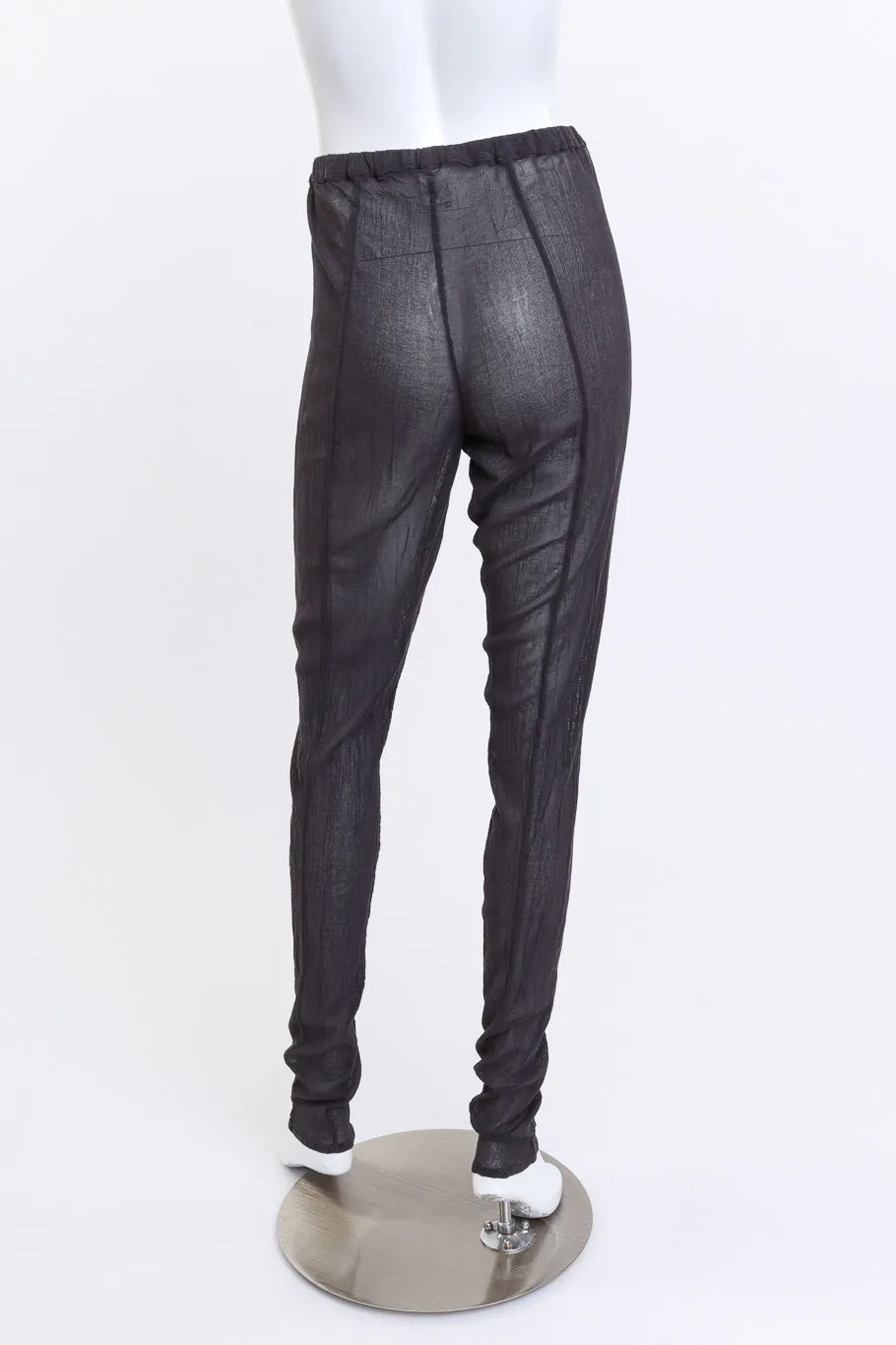 Woven Sheer Dress & Pant Set