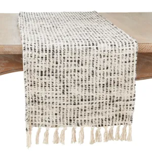 Woven Stripe Grey Runner