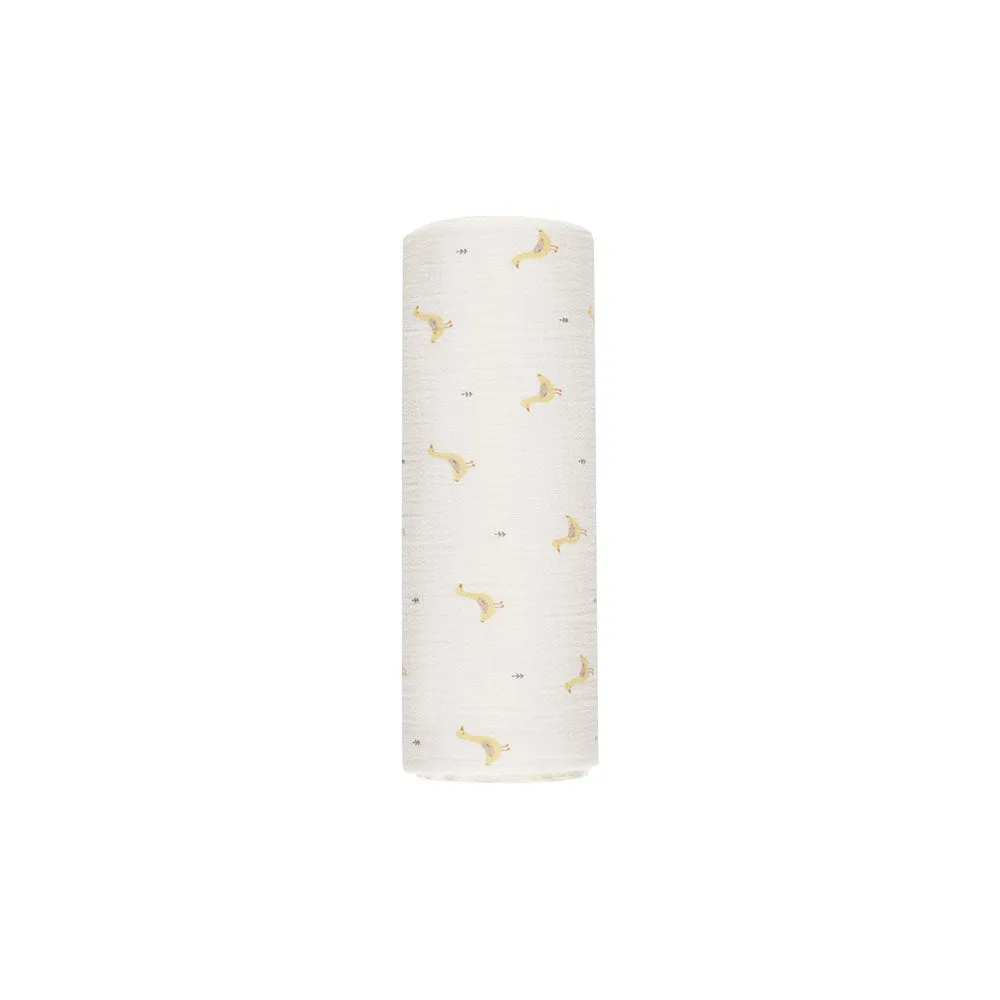 Woven Swaddle | Geese
