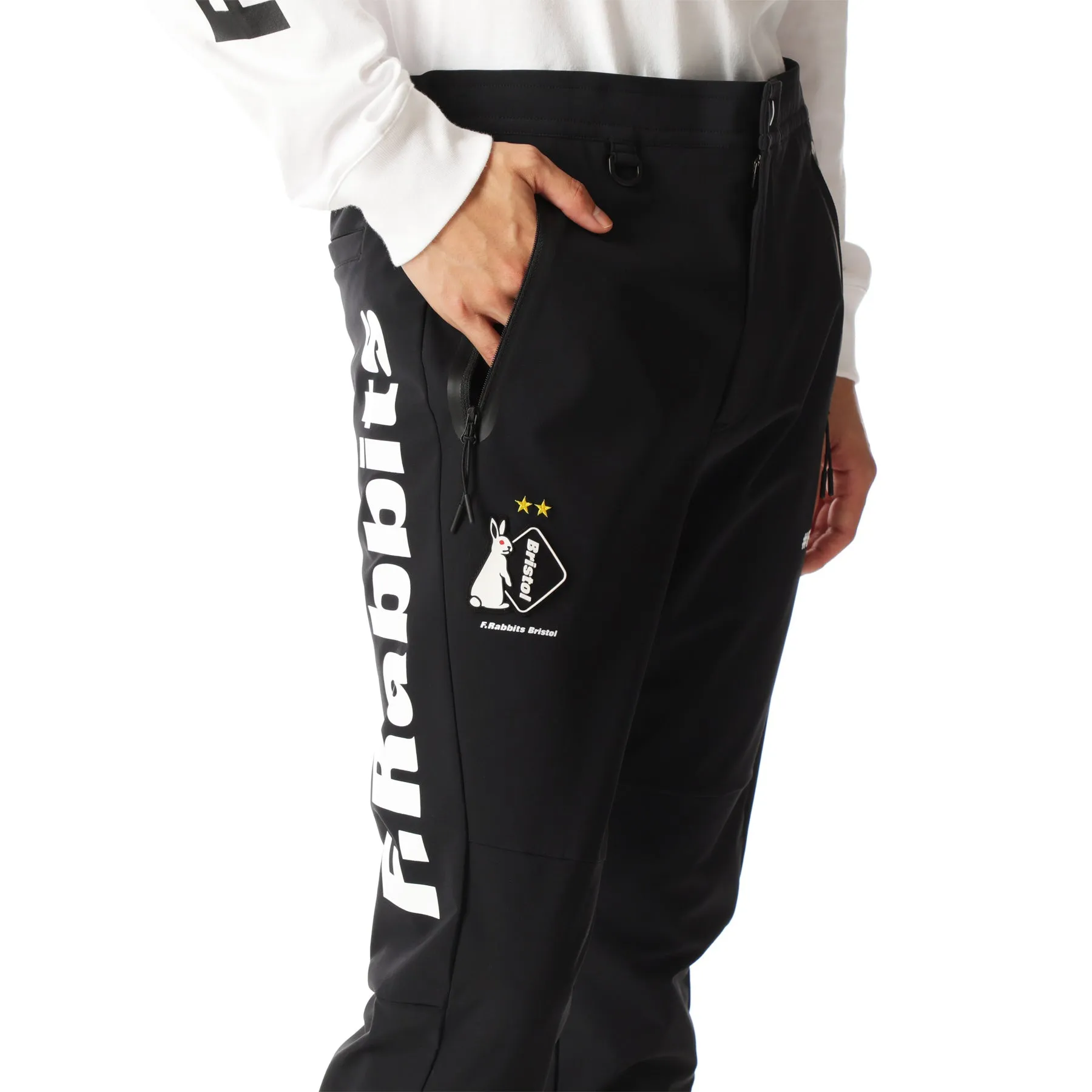 x FCRB Warm Up Pants FRP099 Black