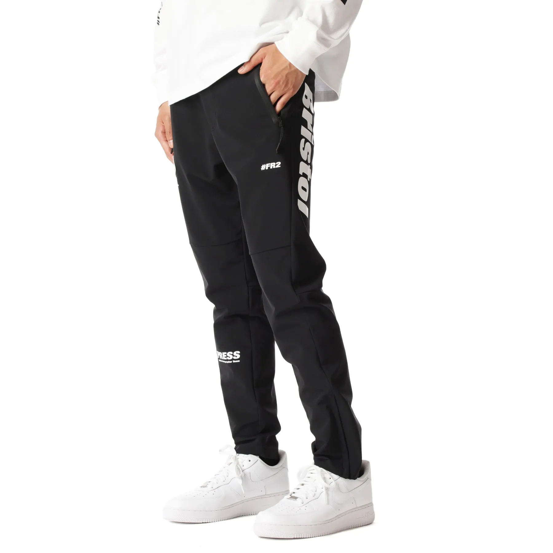 x FCRB Warm Up Pants FRP099 Black