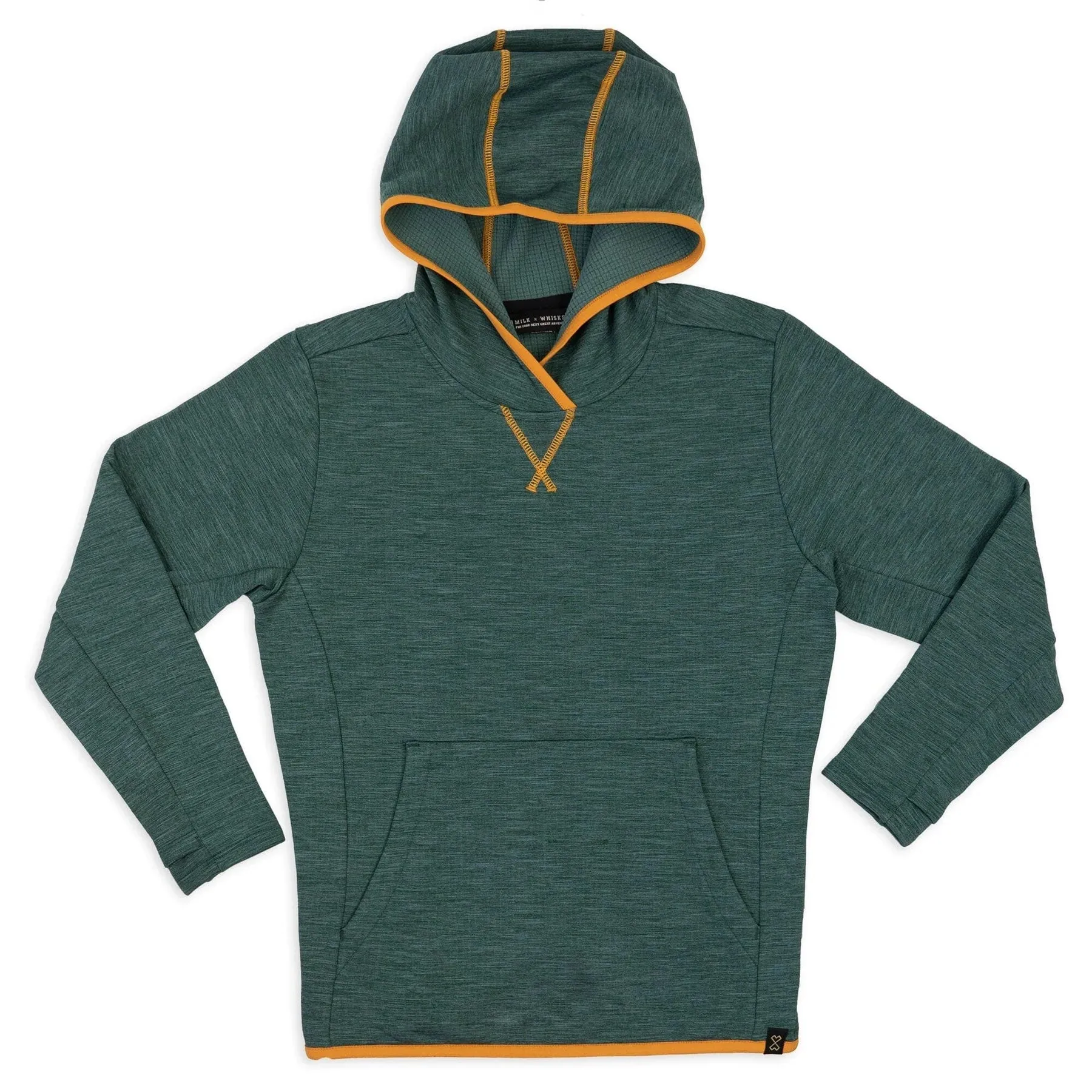 Youth Grid Fleece Hoodie